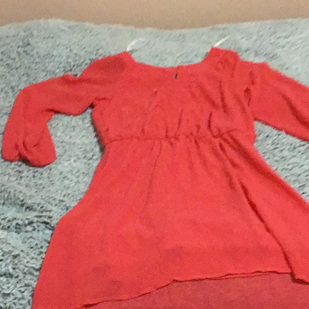 Cute red dress